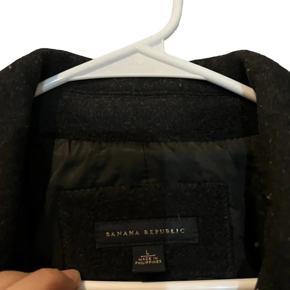 Banana Republic Men's Wool Overcoat‎ Size Large